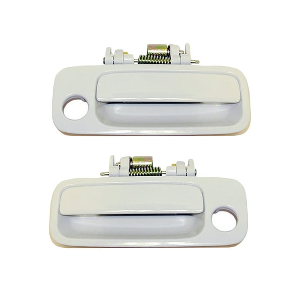 Brand NEW For Front 1997-2001 Toyota Camry White 040 Exterior Outside Door Handle 2PCS 97 98 99 00 01