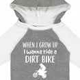 thumbnail image 4 of Inktastic Dirt Biking Motocross Future Dirt Biker Boys or Girls Long Sleeve Baby Bodysuit, 4 of 5