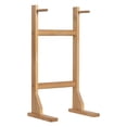 thumbnail image 2 of Soporte de madera para gongs de hasta 40 cm, soporte multiusos para exhibición de gongs, de madera para carillón de viento para aulas, salas de té,, 2 of 8