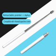 thumbnail image 6 of Retractable Teacher Pointer Telescopic Teaching Pointer Presenter Whiteboard Pointer and Lanyards,with Extra Felt Nibs for Teachers Presenter, Extends Design, 6 of 6