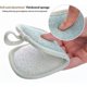 thumbnail image 3 of 4 Pack Washable Dishwashing Sponges, Reusable Dishwashing Sponges, Microfiber Scrubbing Sponges, 3 of 5