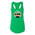 thumbnail image 2 of Wild Bobby, Pastel Color Hot Girl Summer, Streetwear, Women Racerback Tank Top, Kelly, Small, 2 of 4