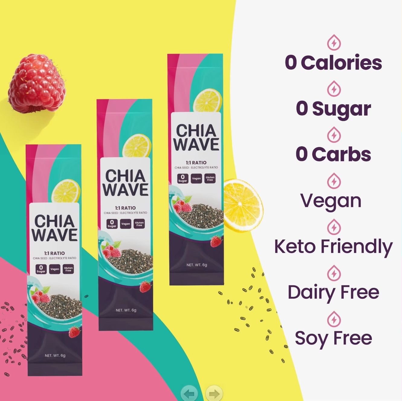 【chaki】Mixed Juice Zipfizz Healthy Energy Drink Mix, Sugar-Free Fruit Punch