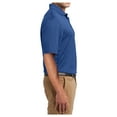 thumbnail image 3 of Yellow Rooster Men's Tall Dri-Mesh Male Polo Royal XLT, 3 of 6