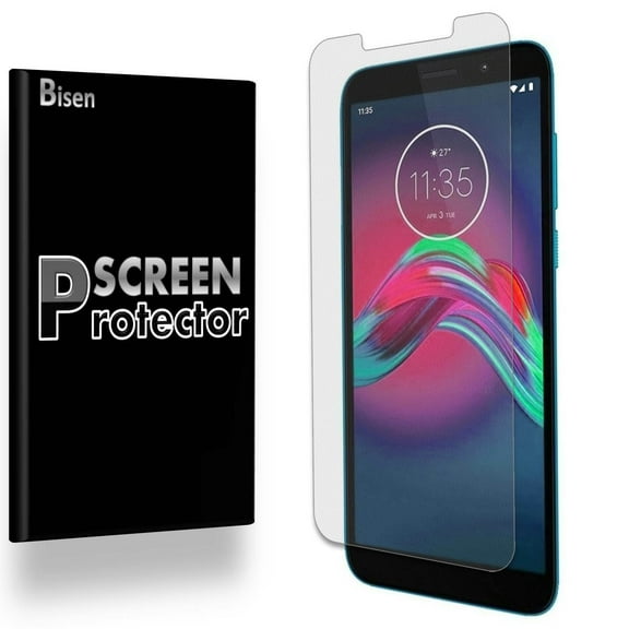 Fit For Motorola Moto E6 Play [4-Pack BISEN] Ultra Clear Screen Protector, Anti-Scratch, Anti-Shock