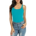 thumbnail image 5 of ANFERRY Womens Tank Top with Shelf Bra Basic Cotton Adjustable Straps Camisoles, 5 of 7