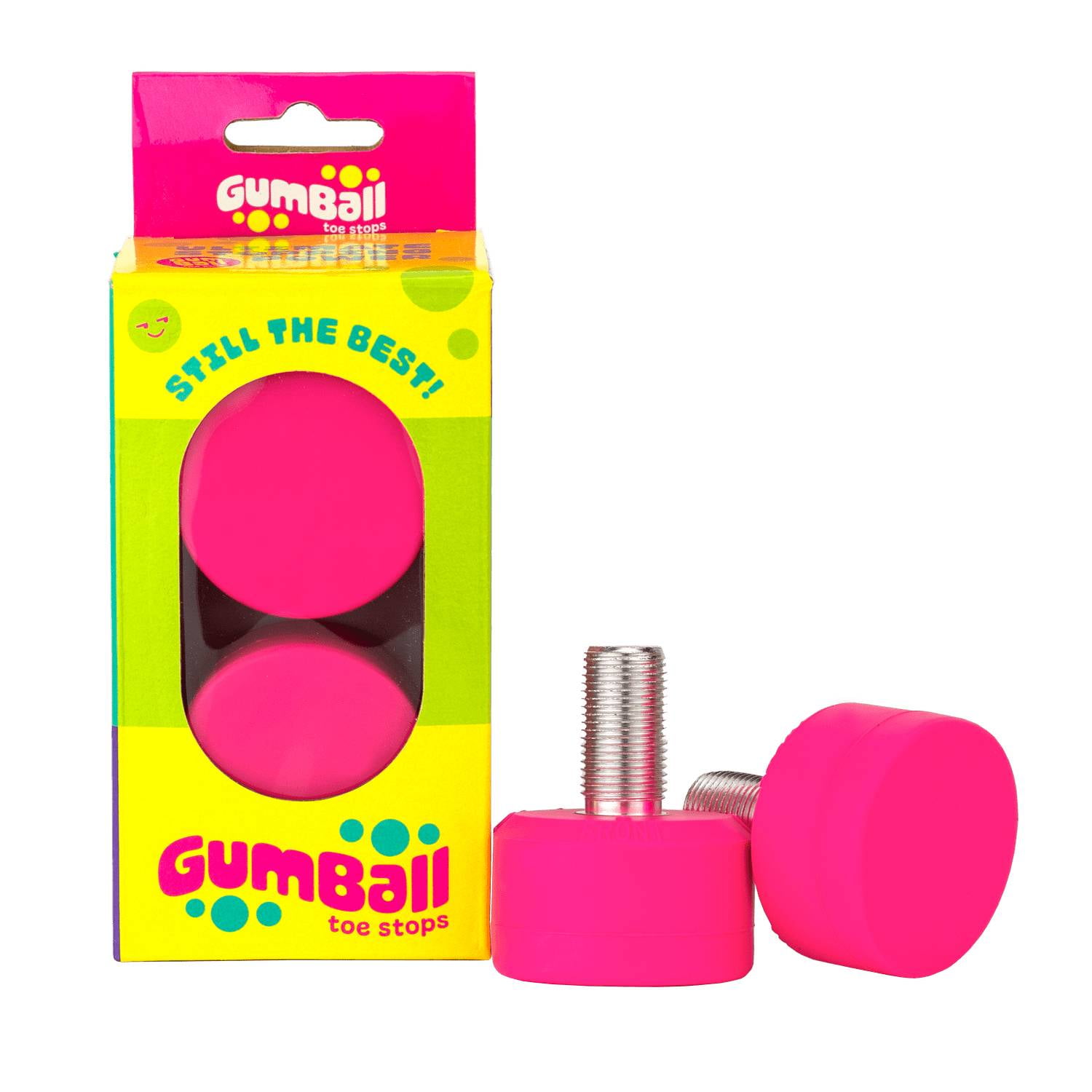 Moxi Gumball Roller Skate Toe Stops (Cherry, Long Stem)