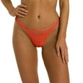 thumbnail image 3 of Sngxgn Women's High Waisted Bikini Swim Bottoms Full Coverage Swimsuit Bottoms Briefs(Orange,L), 3 of 4