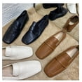 thumbnail image 2 of 2022 nuevos zapatos de mujer, zapatos de cuero para mujer, nuevos zapatos casuales de moda, mocasines de punta cuadrada para mujer, superventas, zapatos sin cordones 36 Gao Jinjia LED, 2 of 2