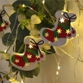 thumbnail image 1 of RKSTN Christmas Decorations light string Painted wrought iron snowman old man light stri Christmas Decor, 1 of 3