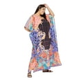 thumbnail image 4 of Caftans pour Femmes Longue Maxi Grande Taille Robe Caftans Manches 3/4 Robes pour Dames Filles en Ligne, 4 of 7