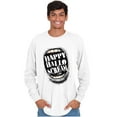 thumbnail image 5 of Happy Halloween Spooky Punny Scream Long Sleeve TShirt Men Women Brisco Brands M, 5 of 6