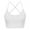 White, variant on Prolriy Sports Bras for Women Large Bust Women's Belt Sports Bra Gathered with A Back Bra Womens Bras Black L