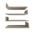 thumbnail image 1 of Set de 4 Repisas Flotantes Hanlob estilo Librero 45 x 15 cm 3 Repisa Flotante Moderna, 1 of 8