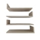 thumbnail image 1 of Set de 4 Repisas Flotantes Hanlob estilo Librero 45 x 15 cm 3 Repisa Flotante Moderna, 1 of 8