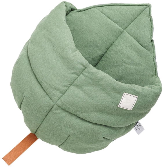 Nido De Hojas Para Mascotas Cómodo Creativo Otoño E Invierno Arena Para Gatos Gato Sueño Profundo Saco De Dormir Cálido Algodón Transpirable Nido Suave Para Mascotas Con Partículas Antideslizantes Yuarrent PT000967-00