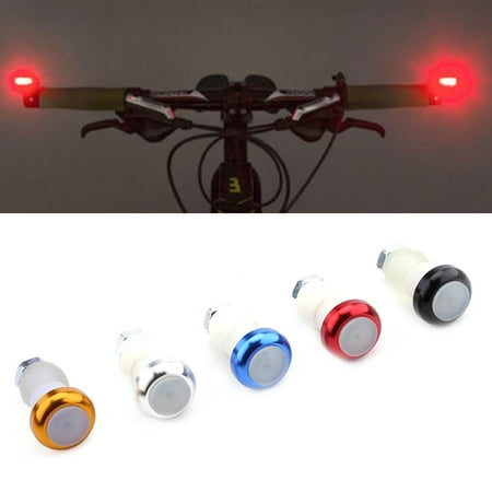 2pcs 5 Colors Bicycle Handlebar Grips 2 Modes Turn Signal Indicator Safety Warning Light,handlebar indicator light, handlebar grip