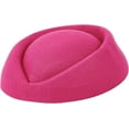 thumbnail image 1 of Sombrero tipo pillbox de azafata, base para tocado, gorro de lana, sombrero pillbox de azafata, base para tocado de cóctel para damas, 1 of 9