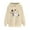 A-Beige289, variant on XIAOCHA Women Hoodies Happy New Year Graphic Hoodie Beige Pullover Sweatshirt Festive Print Long Sleeve Pocketed Top New Year Holiday Wear