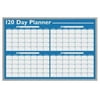 MAGNA VISUAL WO-05 24"x36" Melamine Calendar Planning Board, White/Blue