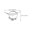 thumbnail image 2 of Shisuyan Hairpin Silver 2Pcs 3.1x2.2in, 2 of 8
