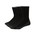thumbnail image 3 of Men's Hanes ULC186 Ultimate Ultra Cushion Crew Socks - 6 Pack (Black 6-12), 3 of 4