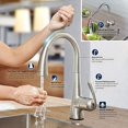 thumbnail image 3 of GROHE 32298001 Ladylux Cafe 1 Handle Pull-Down Kitchen Faucet, Starlight Chrome, 3 of 5