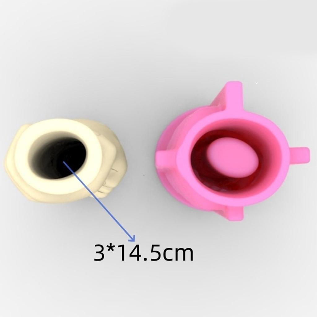 Hand Flower Pots Mold Pen Holder Silicone Mould Concrete Planter Mold Epoxy Resin for Enthusiasts