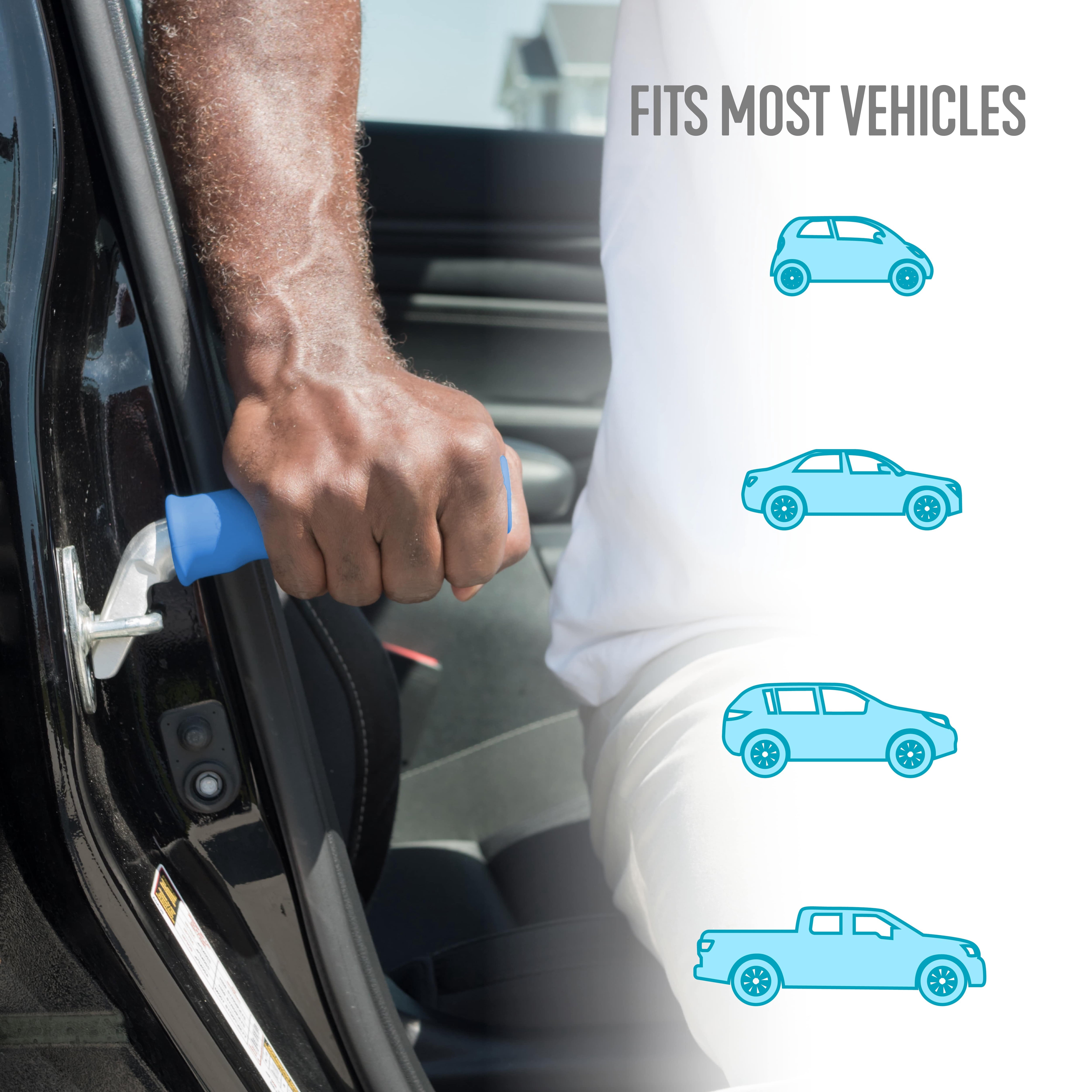 Able Life Vehicle Support Handle and Mobility Aid, Portable Car Assist Grab Bar for Sit-to-Stand Assistance, Ideal for Seniors and Adults, Durable Door Handle Support with Ergonomic Design, Blue