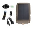 thumbnail image 1 of Trail Camera Solar Panel Outdoor Waterproof 3000 MAh Lithium Battery Trail Camera Solar Panel Kit - Waterproof Solar Charger Power System ,Foldable and Easy Setup, 1 of 7
