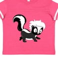 thumbnail image 4 of Inktastic Cute Woodland Animal Skunk Boys or Girls Toddler T-Shirt, 4 of 5