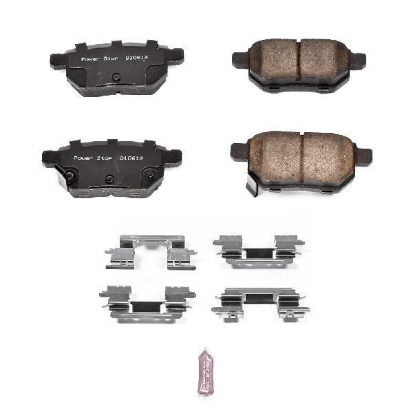 OE Replacement for 20122017 Toyota Yaris Rear Disc Brake Pad and