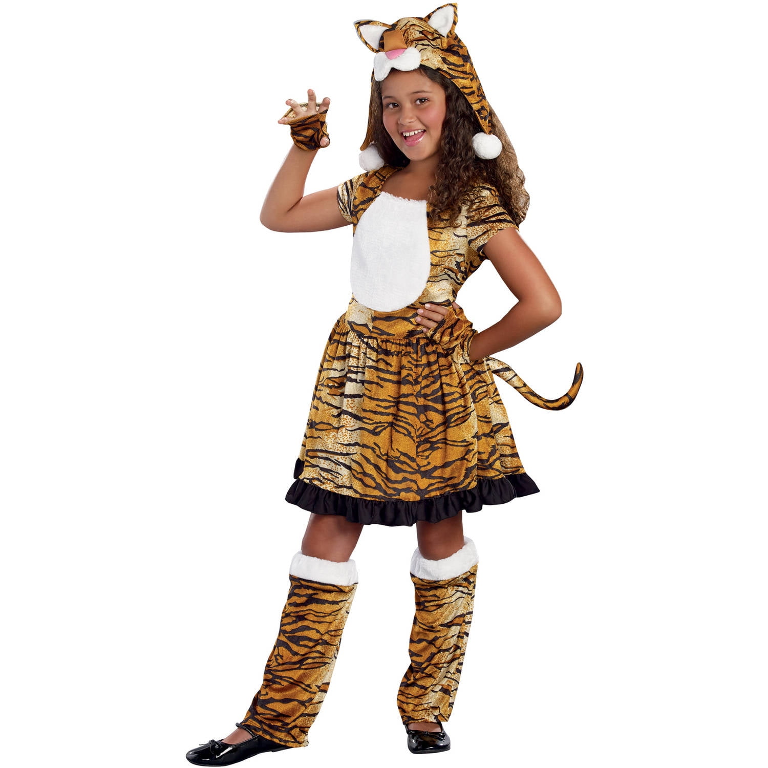 Girls Teeny Tigress Halloween Costume - Walmart.com