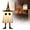 C, variant on Clearance Hangs under $10,Halloween Witch Hat LED String Lights – Hanging Decor For Indoor Scary House And Atmosphere Decoration
