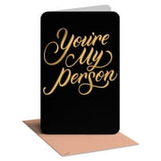 American Greetings Our Romantic Anniversary Card for Spouse (You're My Person)