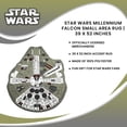 thumbnail image 7 of Star Wars Millenium Falcon Printed Rug, Small, 7 of 7