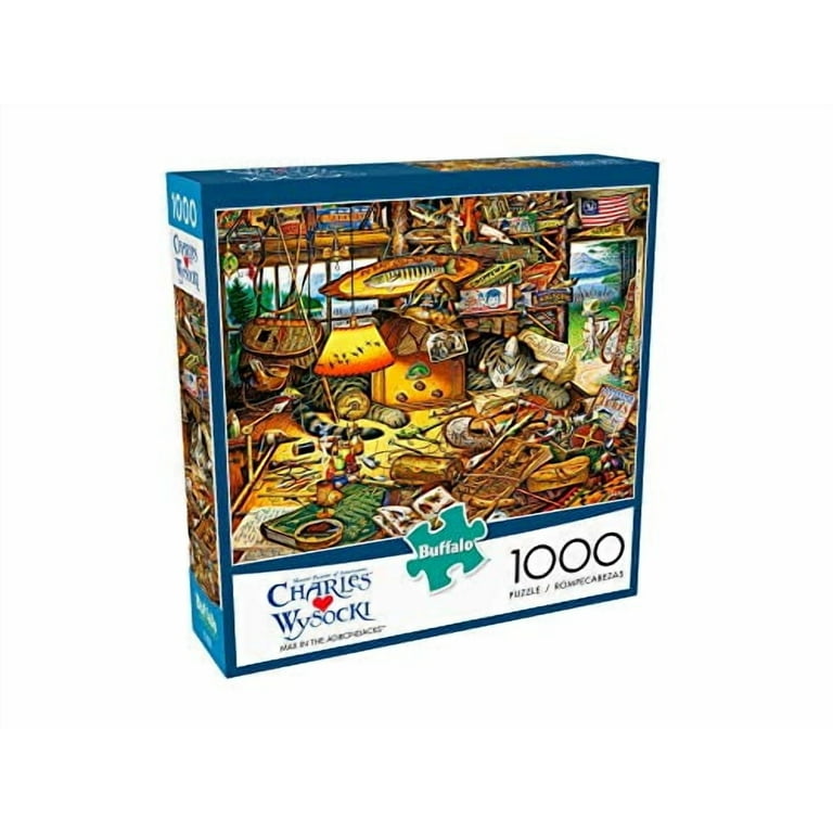 Buffalo Games 1000pc Jigsaw Puzzle, Charles Wysocki, Max In The
