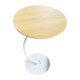 thumbnail image 2 of Mesa auxiliar, mesita de noche, escritorio, mesita de noche, mueble decorativo, escritorio para bebidas, mesa auxiliar de café para espacios pequeños, Color de la madera, 2 of 8