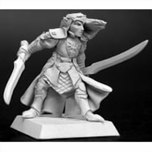 Reaper Miniatures Danithal, Elven Warlord #14066 Elves Unpainted RPG Mini Figure