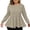 Khaki-Tops, variant on Women's Plus Size Round Neck Vertical Ribbed Peplum Tops Puff Long Sleeve Flowy Swing Blouses Casual Fall Relaxed Fit Everyday Shirts