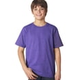thumbnail image 2 of Anvil Lightweight Tee (990B) Heather Purple, S, 2 of 2