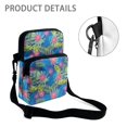 thumbnail image 5 of CHAQLIN Crossbody Bag for Running, Lightweight with Zipper Closed Shoulder Case for Girls Hibiscus Bloom Crossbody Purse, 5 of 7