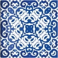 thumbnail image 1 of Patrón de mosaico azul azulejo, 1 of 4