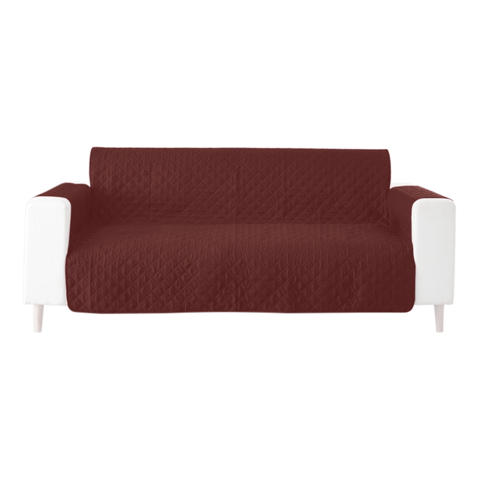 PALIFEUR Couch Cover, Waterproof Sofa Cover, Non-Slip Sofa Covers Washable, Solid Color Couch Covers for 3 Cushion Couch Sofa Pet Friendly， 102" L x 79" W