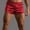 Red, variant on FRSASU Mens Satin Shorts Silk Boxers Split Side Lounge Shorts 3 Inch Pajama Bottoms White