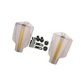 thumbnail image 1 of 1 Pair Universal Motorcycle Scooter Hand Guards Handguard for Parts Hand Guard 7/8 Bar Clear, 1 of 9