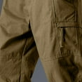 thumbnail image 5 of FRSASU Men's Stretch Tactical straight leg Pants Water Resistant Ripstop Cargo Pants Outdoor Lightweight Work Hiking Pants Brown, 5 of 9