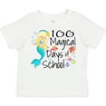 thumbnail image 3 of Inktastic 100 Magical Days of School with Blue Mermaid and Fish Boys or Girls Toddler T-Shirt, 3 of 5