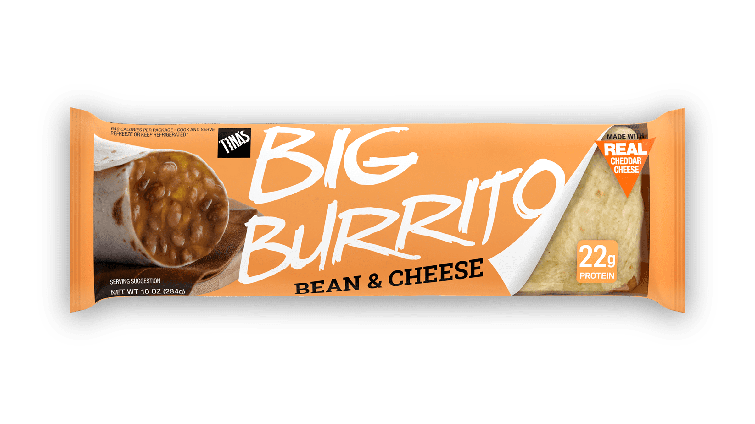 Tina's Deli Big Burrito, Bean & Cheese