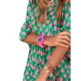 thumbnail image 5 of Avamo A-Line Flowy Maxi Dresses for Women Summer Boho Floral Long Dress Casual Geometric Print Sundress, 5 of 5